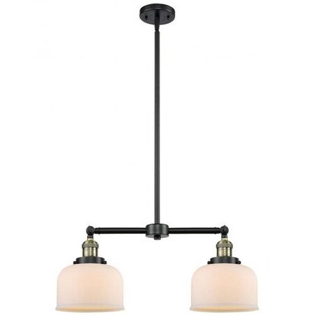 Innovations Lighting 2 Light Large Bell 22 Inch Chandelier, 694210 209-BAB-G71